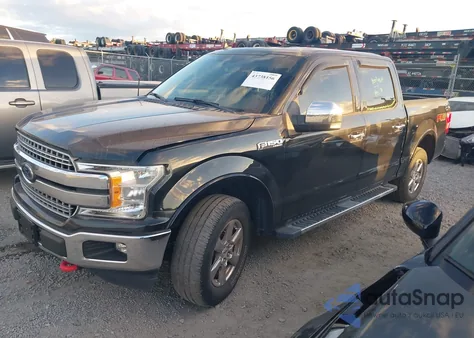 2019 Ford F-150 Lariat z USA, uszkodzony, nr VIN 1FTEW1E52KFD08110